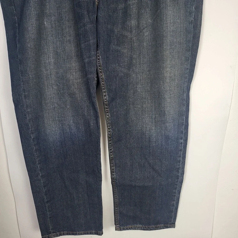 Levi's 550 Jeans 46x32 Mens High Rise Straight Leg Medium Wash Denim Bottoms